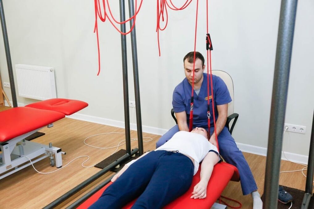 Fisioterapia en el tratamiento de la osteocondrosis cervical.